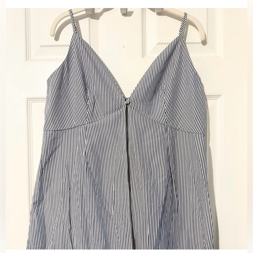 Commense Striped Long Cami Top and Wide-Leg Pants Set - Picture 8 of 15